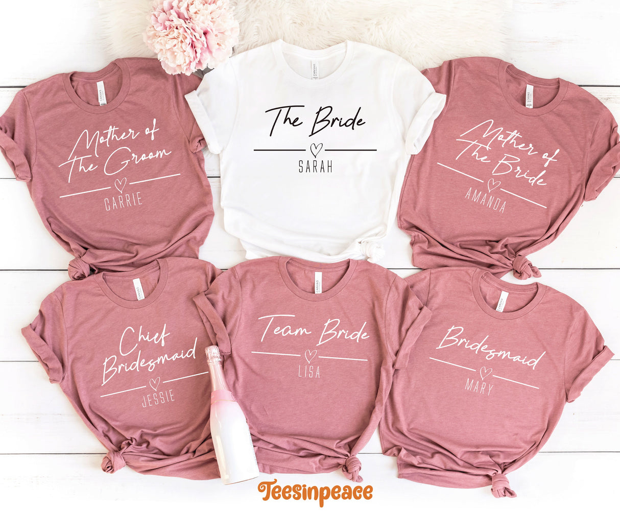 Bachelorette Shirts, Bridal Party Shirts, Bachelorette Party, Bridesmaid Shirt, Bridal Party Gifts, Bride Tribe Shirts, Bride Squad Shirts