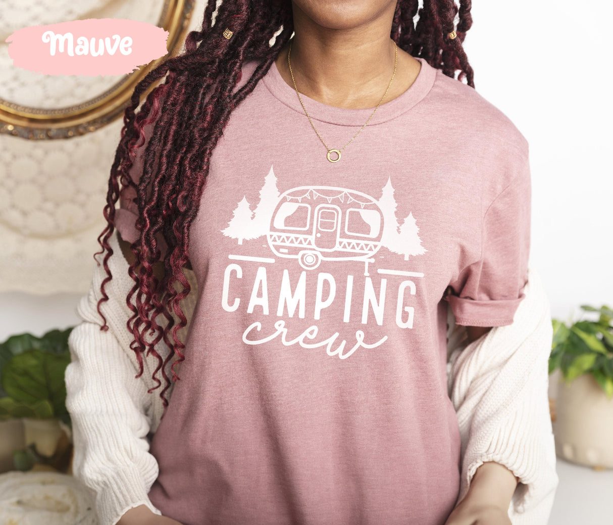 Camping Crew Tshirt, Van Trip Tshirts, Camper Shirt, Nature Lover Gifts, Gift for Camp, Hippie Shirts, Traveler Tee, Vacation Tees