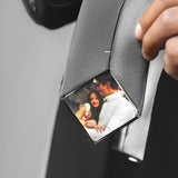 a person holding a tie with a picture on it