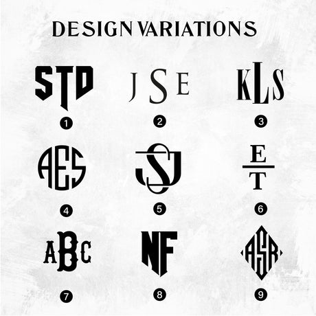 a bunch of different type of logos