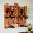 a wall mounted beer dispenser on a wall