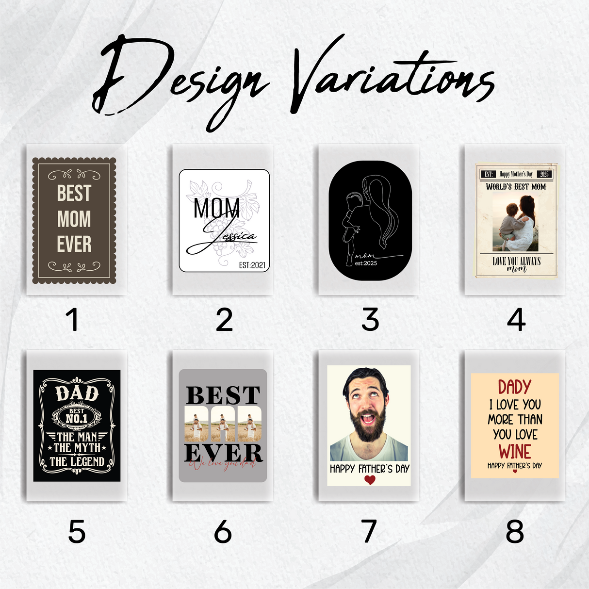 Custom Wine Bottle Label for Mom Chirstmas Gift: Personalized Wine Lover Gift