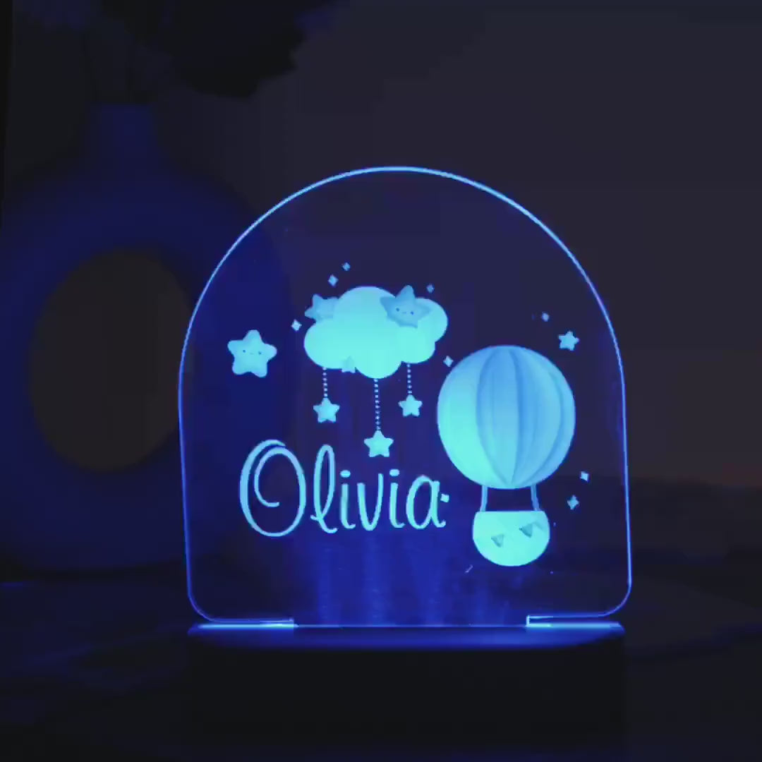 Unique Personalized Gift | Custom Name Night Light for Kids