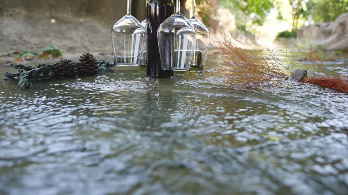 Custom Engraved Walnut Wine Bottle Holder: Rustic Wooden Caddy with Style Options