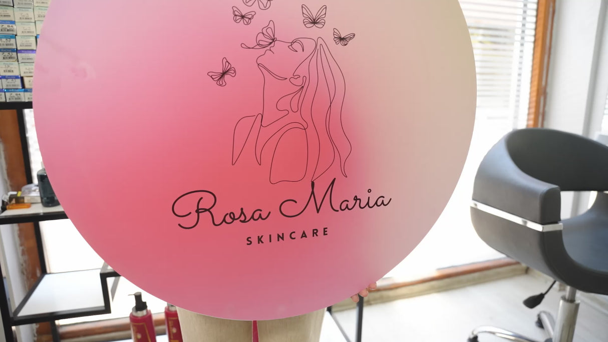 Custom Business Logo Sign: Storefont Hanging Office Sign, PVC Sign in Multiple Shapes